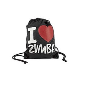 I Love Zumba Drawstring Bag